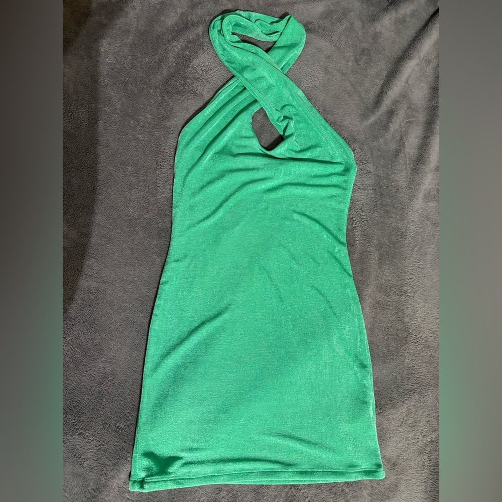 Edikted Morgan Mini Halter Dress